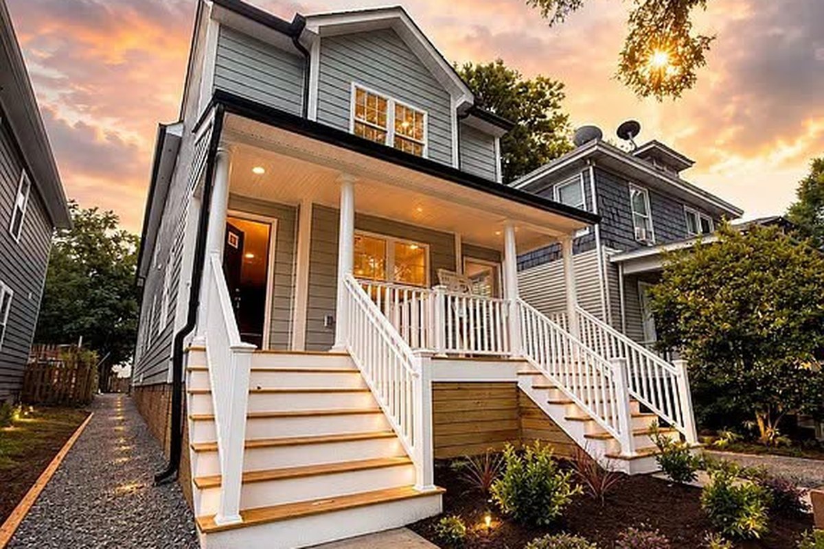 Newly built two story home financed through EquityNest Capital